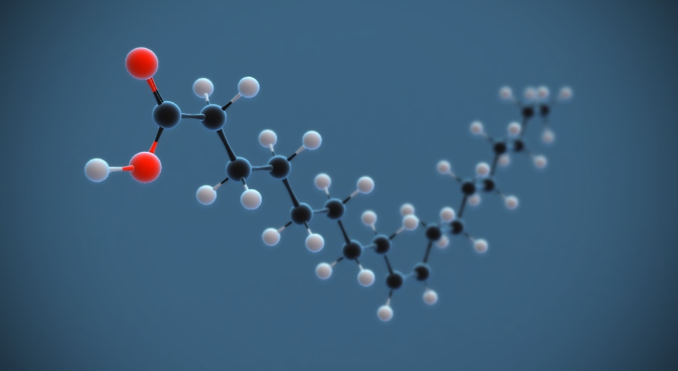 حمض الزيت C₁₇H₃₃COOH