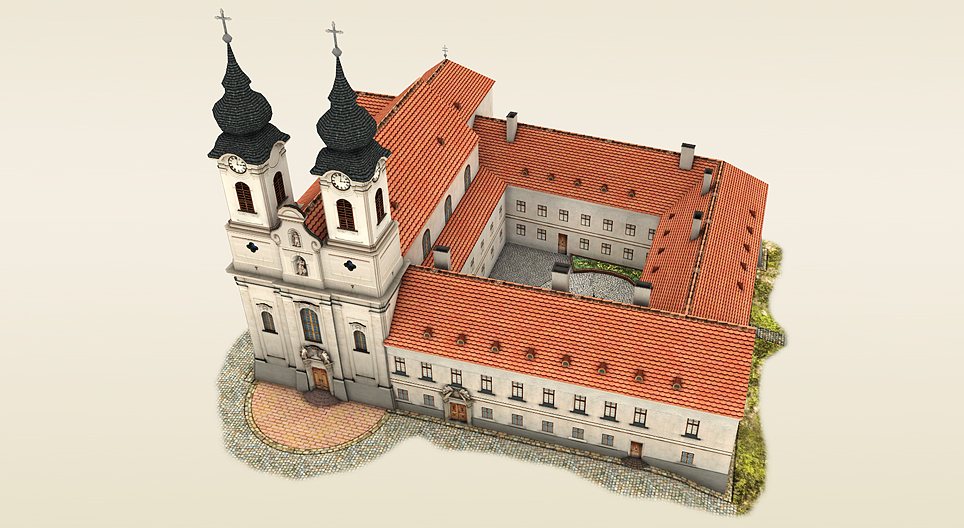 Die Benediktinerabtei Tihany (Ungarn)