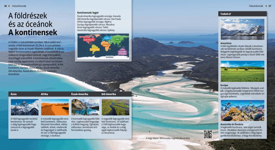 Continents and Oceans. The Continents