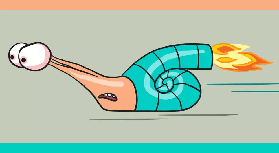 Can a snail win a race?