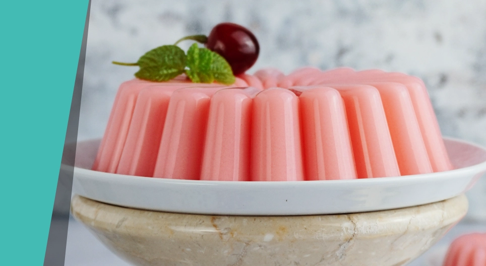 The chemistry of strawberry pudding