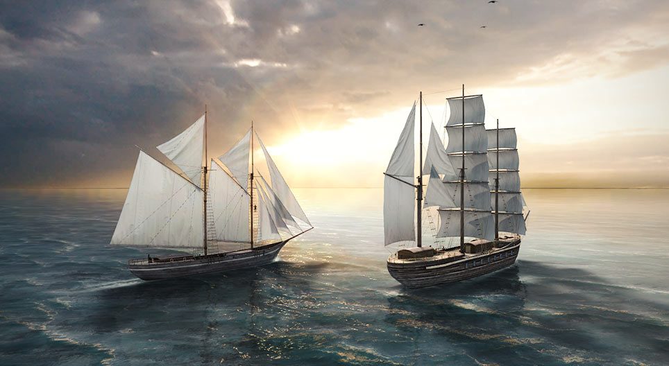 Sailing ships
