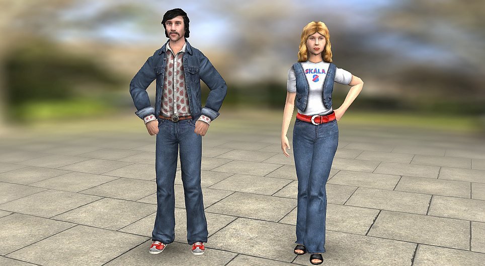 Clothing (Western Europe, 1980s)