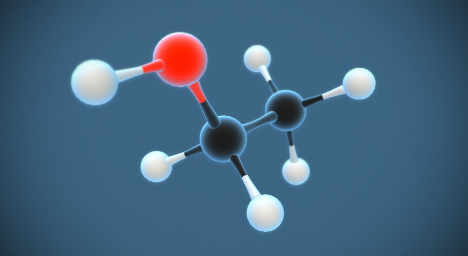 Etanol (alcohol etílico) (C₂H₅OH)