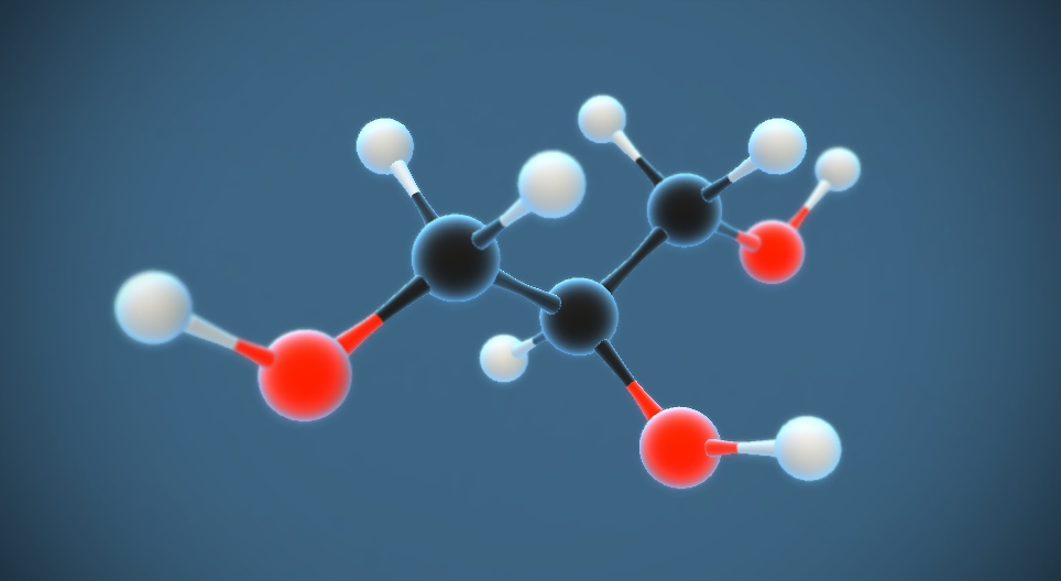 Glicerol (1,2,3-propanotriol) (C₃H₈O₃)