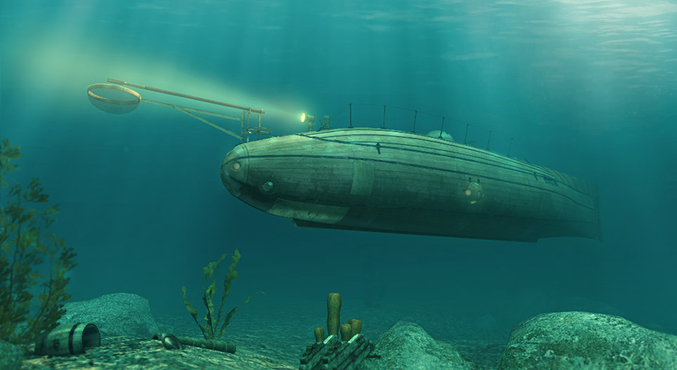 El submarino Ictíneo II