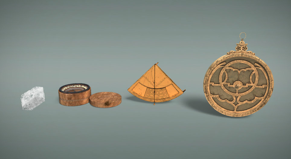 Instrumentos de navegación del pasado