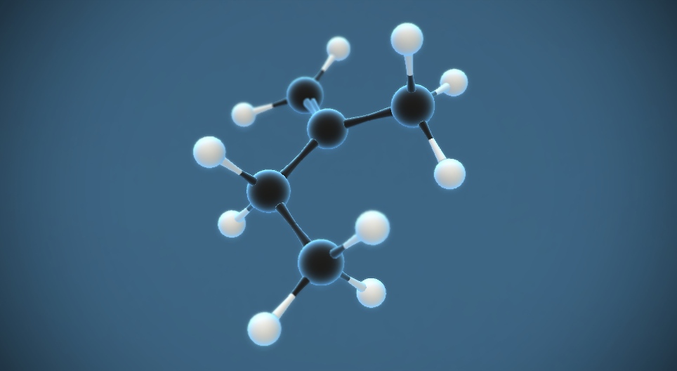 2-metil-1-buten (C₅H₁₀)