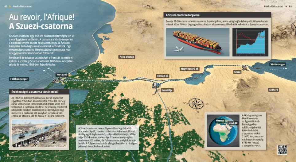 Au revoir, l’Afrique! A Szuezi-csatorna