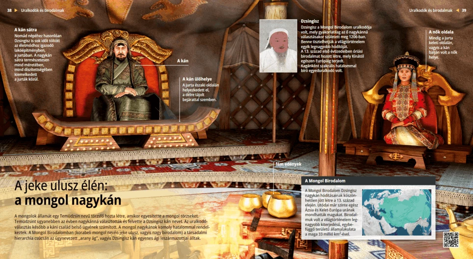 A jeke ulusz élén: a mongol nagykán