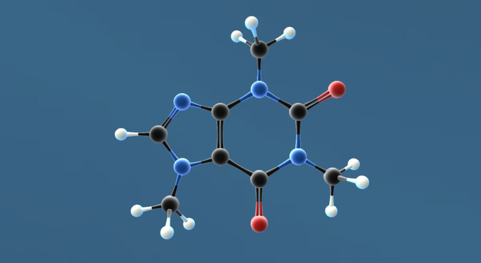 Koffein (1,3,7-trimetilxantin)
