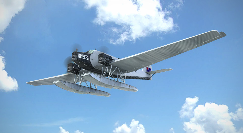 Junkers G 24 W hidroplán
