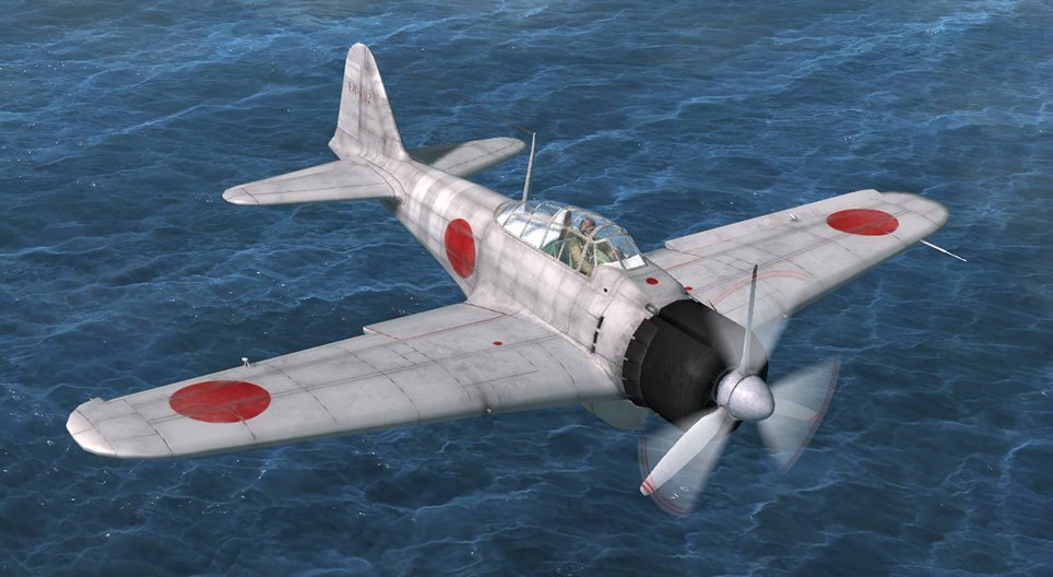 A6M Zero (Japán, 1940)