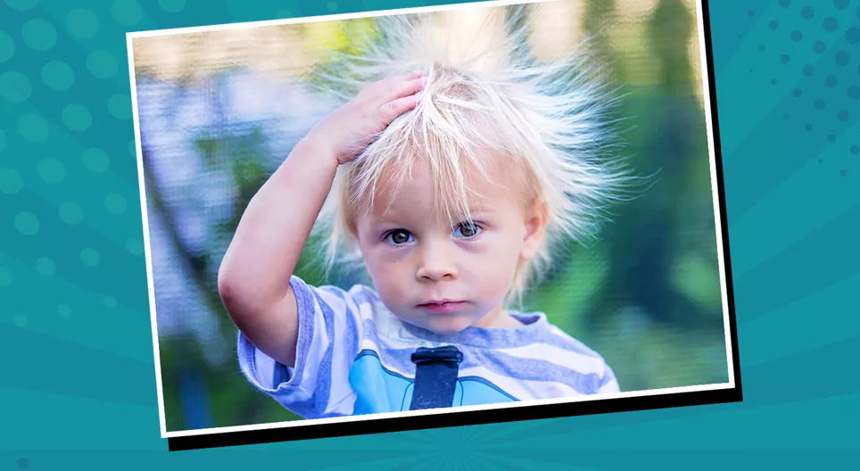 Perché i tuoi capelli si drizzano?