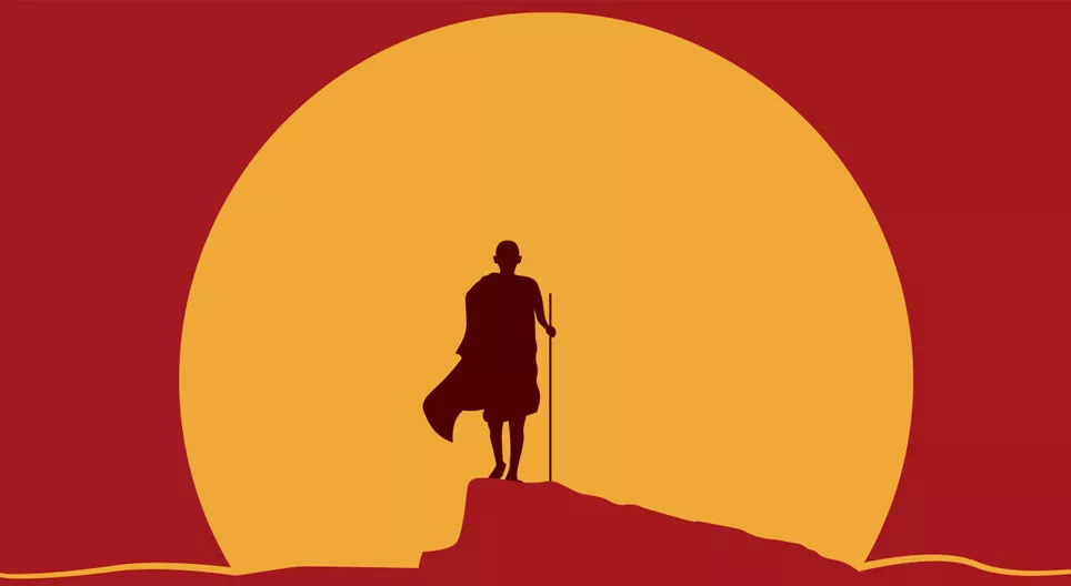 Gandhi, la “grande anima"