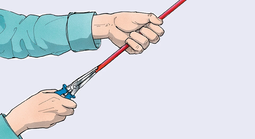 Straw trombone