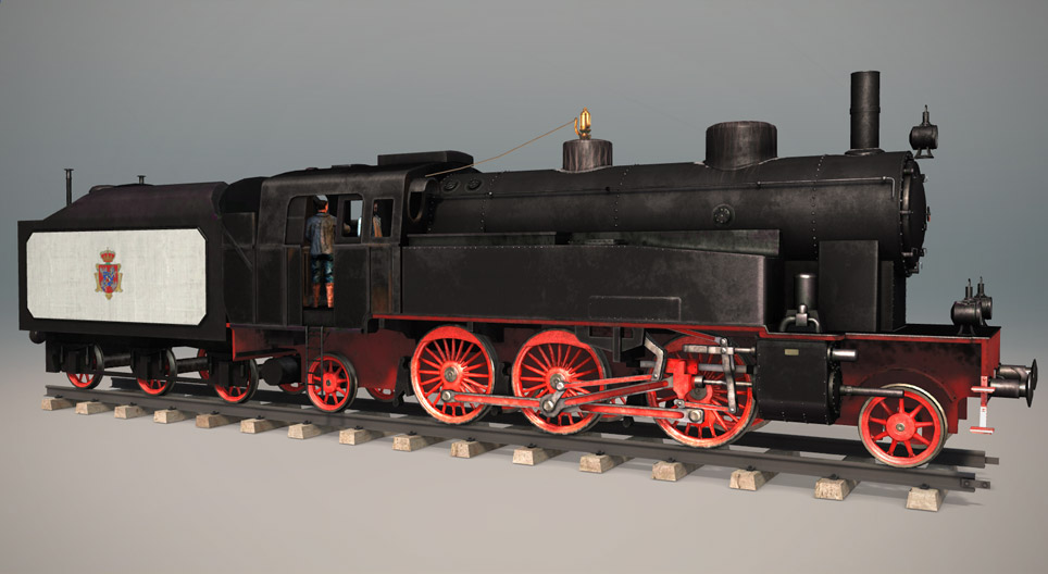 Locomotiva a vapore standard 3 2-6-2T