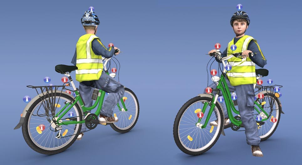 Dotazioni di sicurezza della bicicletta