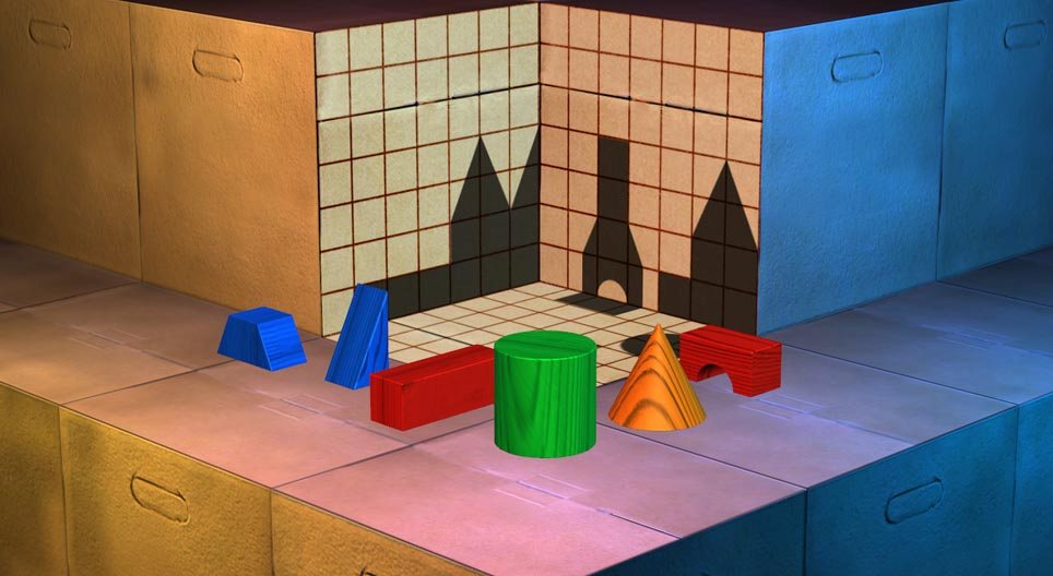 Puzzle ombra 3D