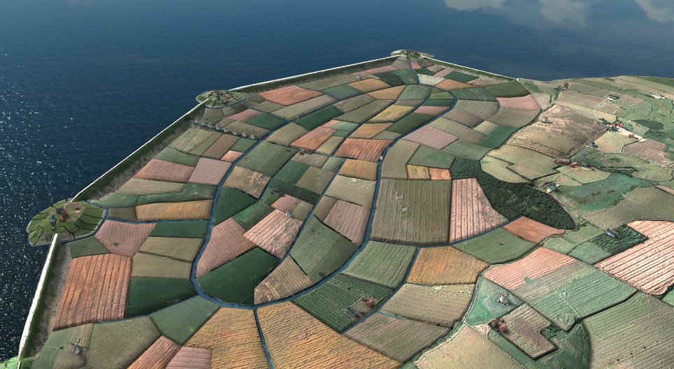 Recupero delle terre nei Paesi Bassi nel XVII secolo.