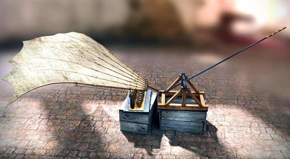 Le invenzioni di Leonardo da Vinci – Ala battente (1487–1489)