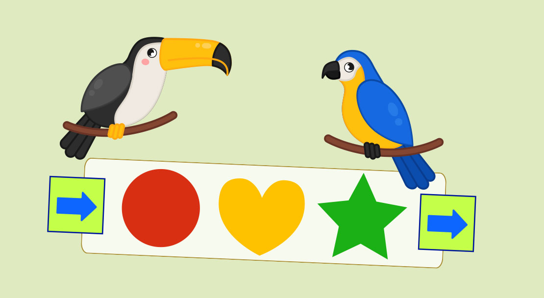 線形パターンに従う