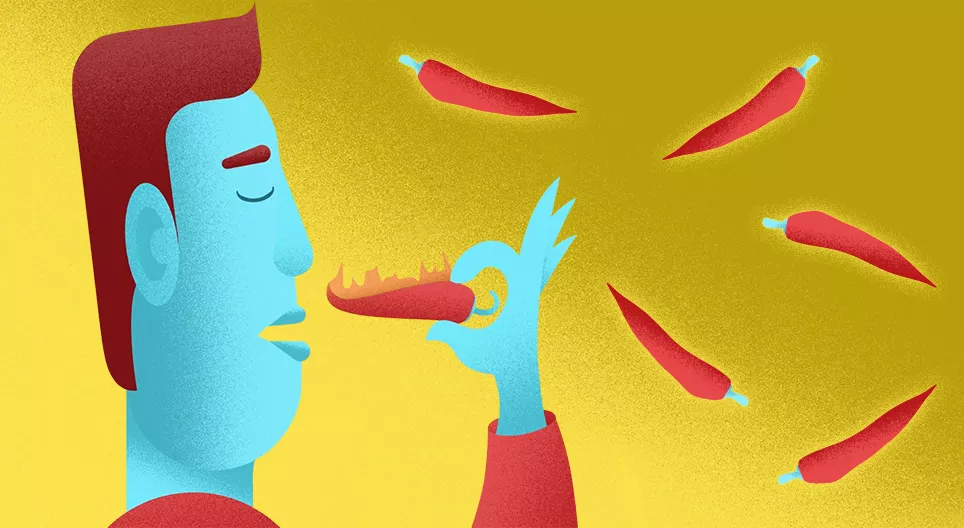 唐辛子を食べられますか？