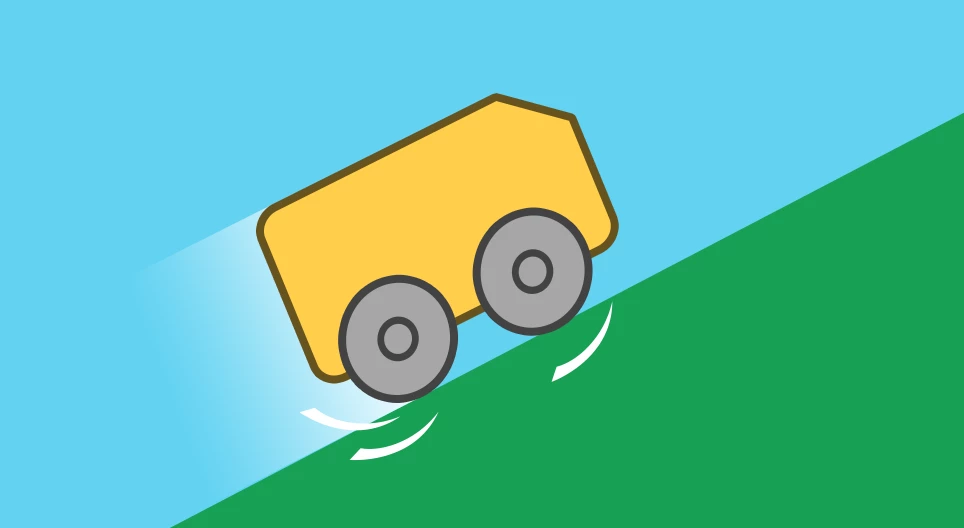 坂道での車の発進