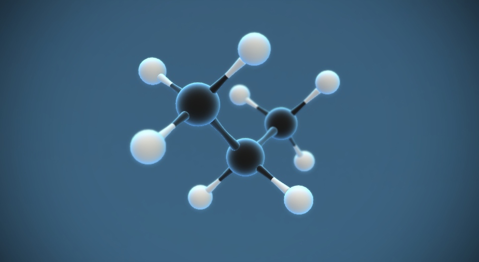 プロパン (C₃H₈)