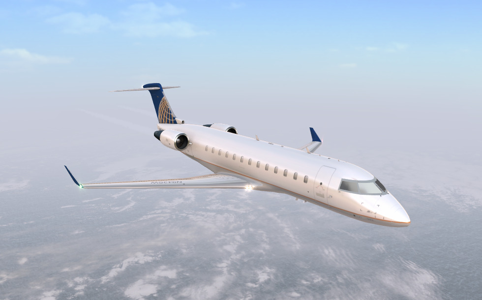ボンバルディア CRJ200 機内 客室 内装 壁 パネル ウィンドウガラス J-Air Bombardier CRJ200[Y01]