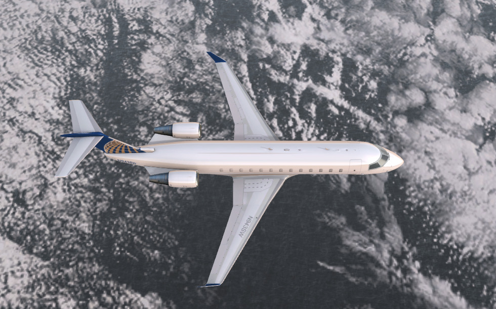 ボンバルディア CRJ‐200 (1991年) - 3Dシーン - CN Mozaik