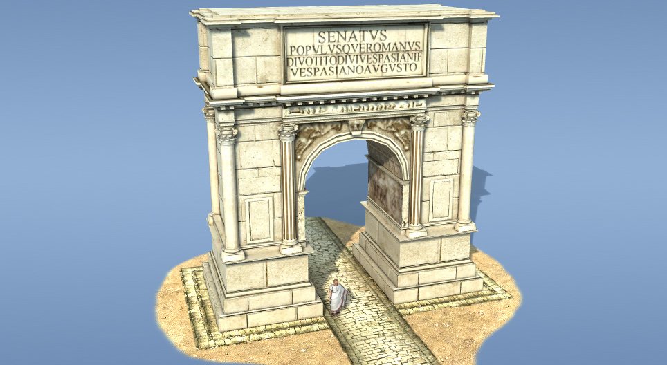 タイタスの凱旋門 (ローマ、1世紀)