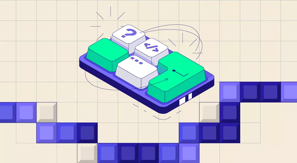 The use of the keyboard