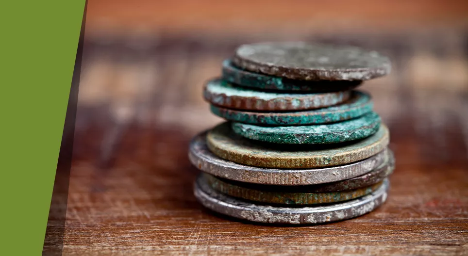 Antique Hungarian forints