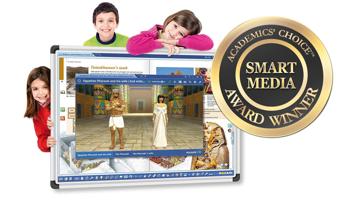 mozaBook wins SMART MEDIA AWARD by Academic’s Choice Awards