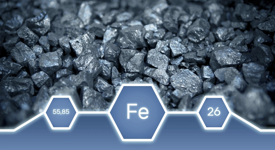 Iron, the most important industrial metal