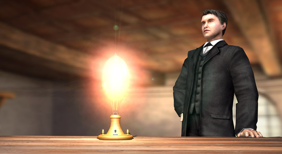 에디슨의 백열 전구