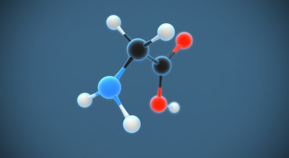 글리신 (아미노초산) (C₂H₅NO₂)