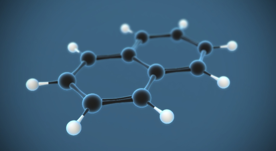 나프탈렌 (C₁₀H₈)