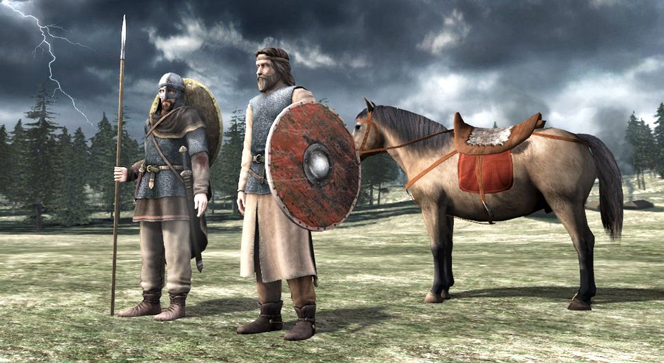 슬라브족의 전사