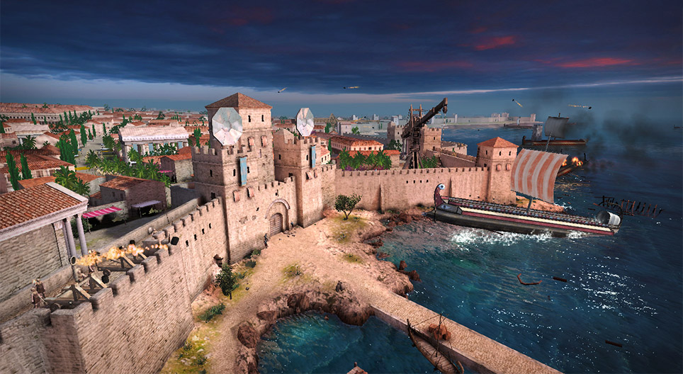 아르키메데스의 군사적 발명품 (기원전 3세기)