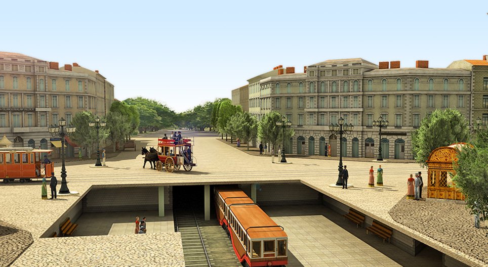 옥토곤, 부다페스트 (20세기 초엽)