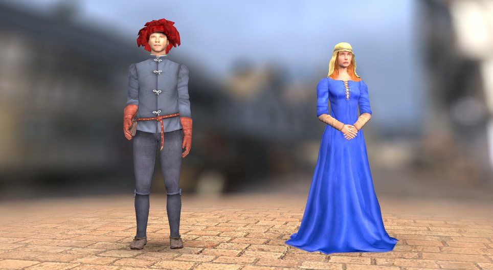 옷차림 (서유럽, 15세기)