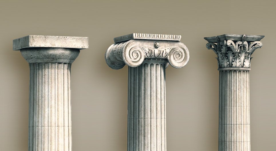 고대 그리스 기둥 종류