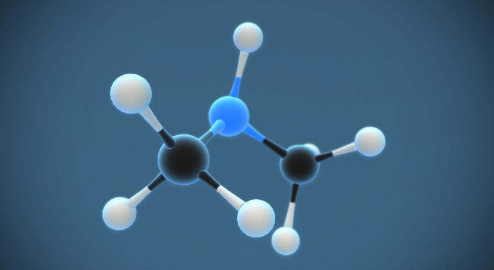 Dimetilaminas (NH(CH₃)₂)