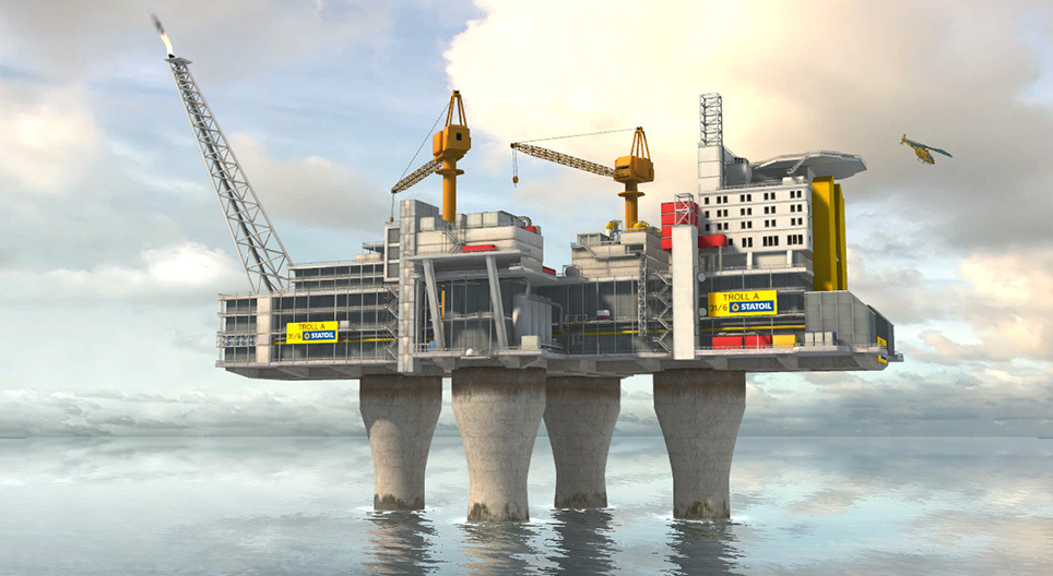 Offshore natural gas extraction, Norway