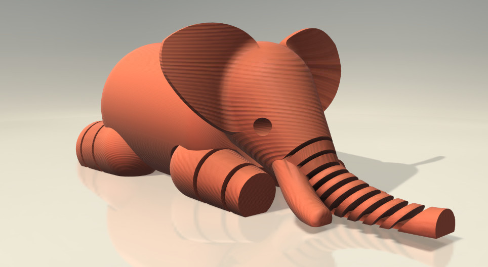 Printable 3D models