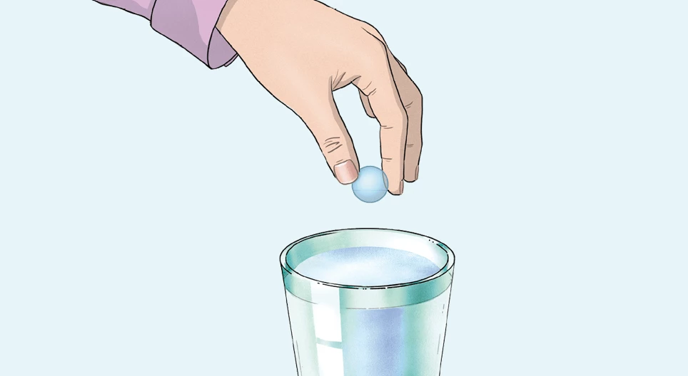The invisible bead