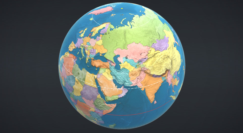 The countries of the World