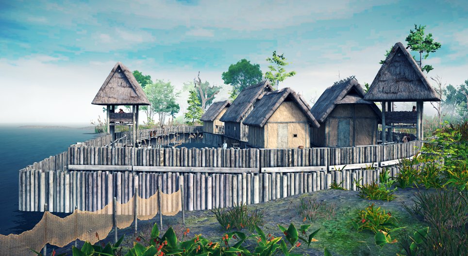 Stilt house settlement (Unteruhldingen, 4th millennia BC)